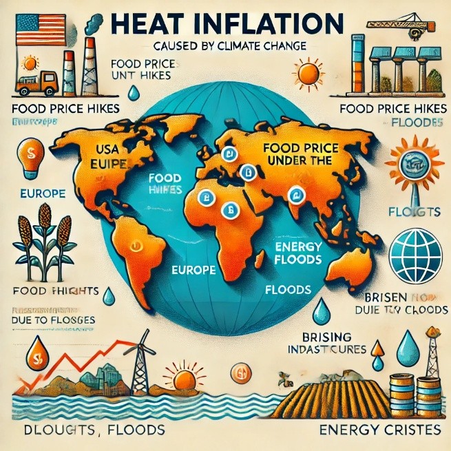 ISI ENFLASYONU: İklim Değişikliğinin Enflasyon Üzerindeki Küresel Etkileri